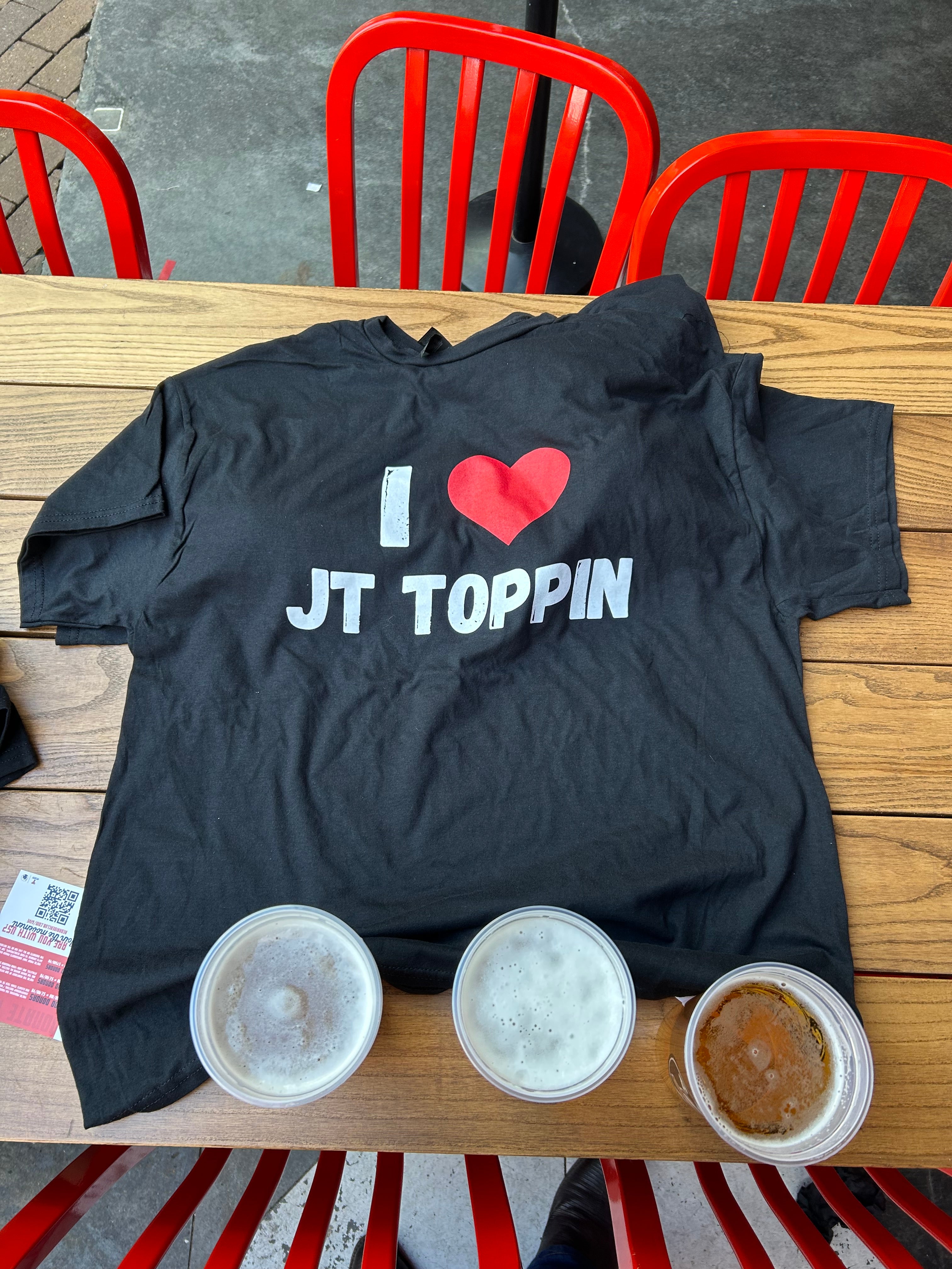 I Love JT Toppin