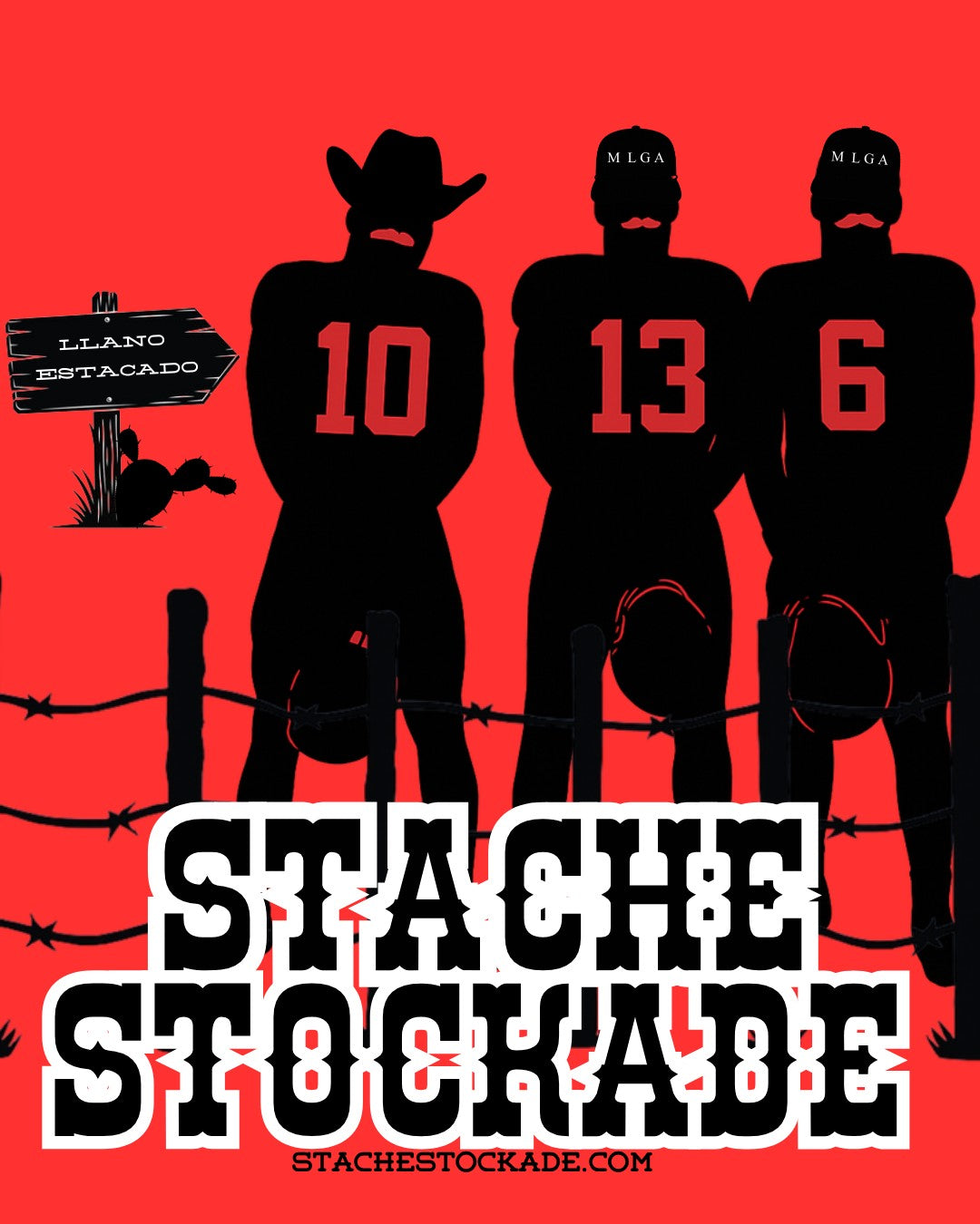 Stache Stockade T-Shirt